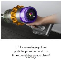 Aspirateur sans fil Dyson V15 Detect, Jaune et Nickel, Tout Nouveau