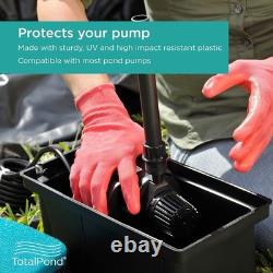 Boîte de Filtre Universelle pour Étang avec Filtres Gros et Fins Solution d'Eau Propre