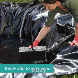 Boîte de Filtre Universelle pour Étang avec Filtres Gros et Fins Solution d'Eau Propre