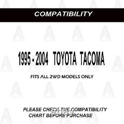Bras de suspension supérieurs et inférieurs, rotules, bagues et biellettes de direction avant - Kit de 10 pièces pour Tacoma 95-04 2WD