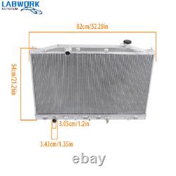 CU13208 Nouveau radiateur en aluminium complet à 3 rangées adapté pour Honda Odyssey V6 3.5L de 2011 à 2017