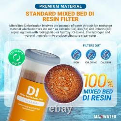 Cartouches de filtre à eau rechargeables de qualité industrielle - Pack de 2 pour une pureté ultime