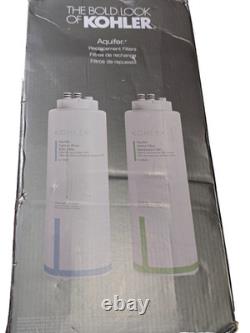 Cartouches de filtre de remplacement en deux packs KOHLER Aquifer K-29651-NA