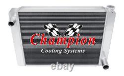 Champion en aluminium 20 Wide 3 Row Universal Series Radiator Chevy Configuration