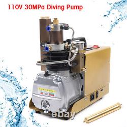 Compresseur d'air électrique pour plongée sous-marine Pompe haute pression Refroidissement à l'eau 1,8 kW
