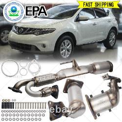 Convient à 2008-2019 Nissan Murano 3,5L Tous les trois catalyseurs 2009 2010 2011