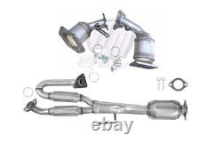 Convient à Nissan Maxima 3.5L Tous les trois catalyseurs 2015-2020 INCLUT JOINTS