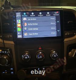 Écran IPS de 9 pouces Radio CarPlay GPS WIFI Stéréo pour Dodge RAM 1500 Classic de 2019 à 2024