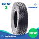 Ensemble De (2) Nouveaux Pneus Lt 235/85r16 Yokohama Geolandar A/t G015 120/116r E Neufs