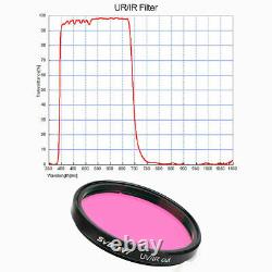 Ensemble de filtres SVBONY 2'' UHC /CLS/Lune/UV/IR Cut pour l'observation astronomique avec télescope