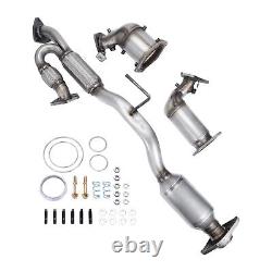 Ensemble de trois convertisseurs catalytiques EPA pour Infiniti QX60 3.5L 2014-2020 avec Ypipe