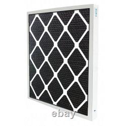 FILTRE À AIR PLIÉ ANTI-ODEUR GRAINGER 6B866, 12x12x1 6B866 PK 12