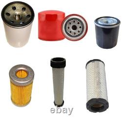 FILTRES S'adaptent au MODÈLE DE TRACTEUR NEW HOLLAND TC30 avec moteur Shibaura 1,5L