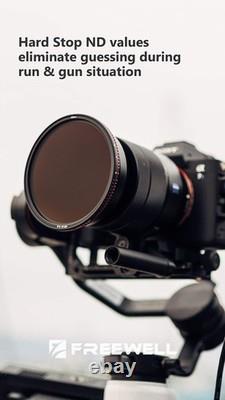 Filtre ND variable à vis de 95 mm Freewell (Édition Mist) 2-5 Stops & 6-9 Stops toute la journée