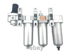 Filtre à air comprimé en ligne 3/4 Heavy Duty Système de nettoyage 4 étapes avec drainage automatique Filtre à air comprimé en ligne 3/4 Heavy Duty Système de nettoyage 4 étapes avec drainage automatique