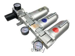 Filtre à air comprimé en ligne 3/4 Super Duty Système de nettoyage à 4 étapes avec vidange manuelle