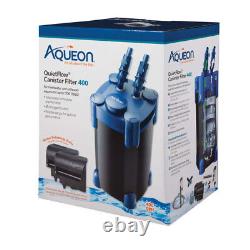 Filtre à canister Aqueon QuietFlow 400 pour aquariums de 100 à 150 gallons