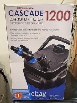 Filtre à canister Penn-Plax Cascade 1200 pour aquariums
