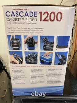 Filtre à canister Penn-Plax Cascade 1200 pour aquariums