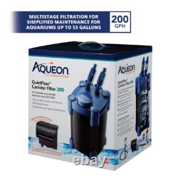 Filtre à cartouche Aqueon QuietFlow 200 pour aquariums jusqu'à 55 gallons