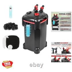 Filtre à cartouche en 3 étapes pour aquariums jusqu'à 75 gallons Ultra silencieux, efficace