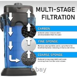 Filtre à cartouche tout-en-un Cascade pour aquariums jusqu'à 200 gallons