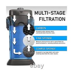Filtre à cartouche tout-en-un Penn-Plax Cascade pour aquariums jusqu'à 20 gallons