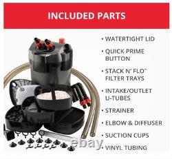 Filtre à décantation Marineland Magniflow 400 jusqu'à 100 gallons d'eau douce ou salée