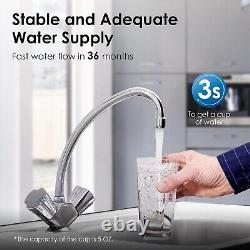 Filtre à eau sous évier Waterdrop 17UA-UF avec RF17 supplémentaire, 0.01? M