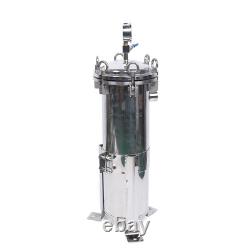 Filtre à poche industriel multi-usages #4 10T/h en acier inoxydable