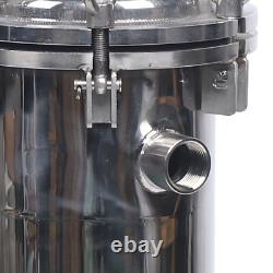 Filtre à poche industriel multi-usages #4 10T/h en acier inoxydable