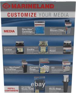 Filtre à puissance Penguin PRO 375, filtration multi-étapes pour aquarium jusqu'à 75 gallons