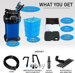 Filtre de bassin tout-en-un Cascade pour aquariums jusqu'à 65 gallons 185 Filtre de bassin tout-en-un Cascade pour aquariums jusqu'à 65 gallons 185