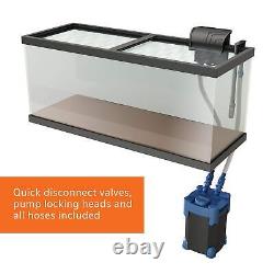 Filtre de l'aquarium à cartouche QuietFlow 100-150 gallons