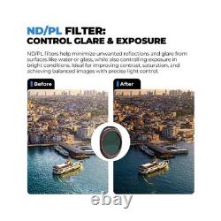 Filtres ND et ND/PL Freewell All Day 8-Pack pour DJI Mavic 4 Pro Com