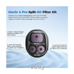 Filtres ND et ND/PL Freewell All Day 8-Pack pour DJI Mavic 4 Pro Com