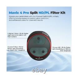 Filtres ND et ND/PL Freewell All Day 8-Pack pour DJI Mavic 4 Pro Com