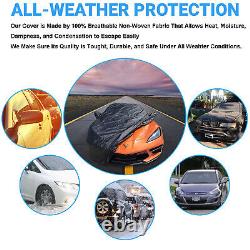 Housse de voiture sur mesure imperméable UV protection toutes saisons pour HYUNDAI KONA 2020-2024