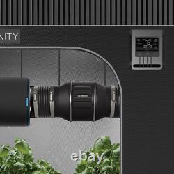 Kit de filtration d'air PRO 8, ventilateur en ligne avec contrôleur intelligent, filtre et conduits