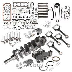 Kit de révision de la reconstruction du moteur 2RZFE pour Toyota Tacoma 95-04 2.4L Vilebrequin Tiges