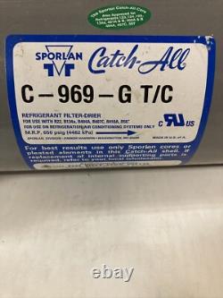 NOUVEAU Filtre-Déshydrateur Catch-All Sporlan C-969-G T/C Vendeur U. S. A.