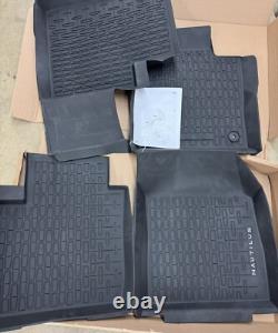 NOUVEAUX Tapis de sol en caoutchouc contour tout temps OEM 24-25 Lincoln Nautilus NOIR
