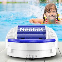 Nettoyeur de piscine robotisé sans fil X1 120 minutes Aspirateur de piscine automatique jusqu'à 914 pieds carrés