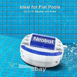 Nettoyeur de piscine robotisé sans fil X1 120 minutes Aspirateur de piscine automatique jusqu'à 914 pieds carrés