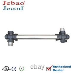 Nouveau clarificateur UVC en acier inoxydable Jebao STU-55 55W pour fontaine à eau de bassin à poissons