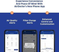 PURIFICATEUR D'AIR AIRDOCTOR AD5500i SMART UltraHEPA 4-en-1 pour Grands Espaces