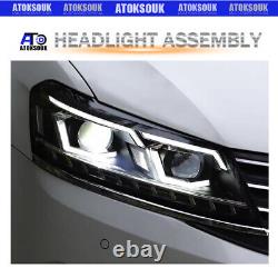 Phare à LED pour VW Passat 2012-2015 Remplacement du clignotant séquentiel à LED Halogène