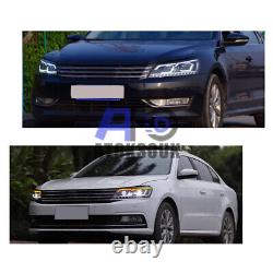 Phare à LED pour VW Passat 2012-2015 Remplacement du clignotant séquentiel à LED Halogène