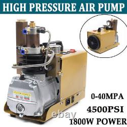 Pompe de compresseur d'air 30MPa 4500PSI 1.8KW haute pression électrique pour plongée sous-marine