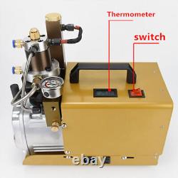 Pompe de compresseur d'air 30MPa 4500PSI 1.8KW haute pression électrique pour plongée sous-marine